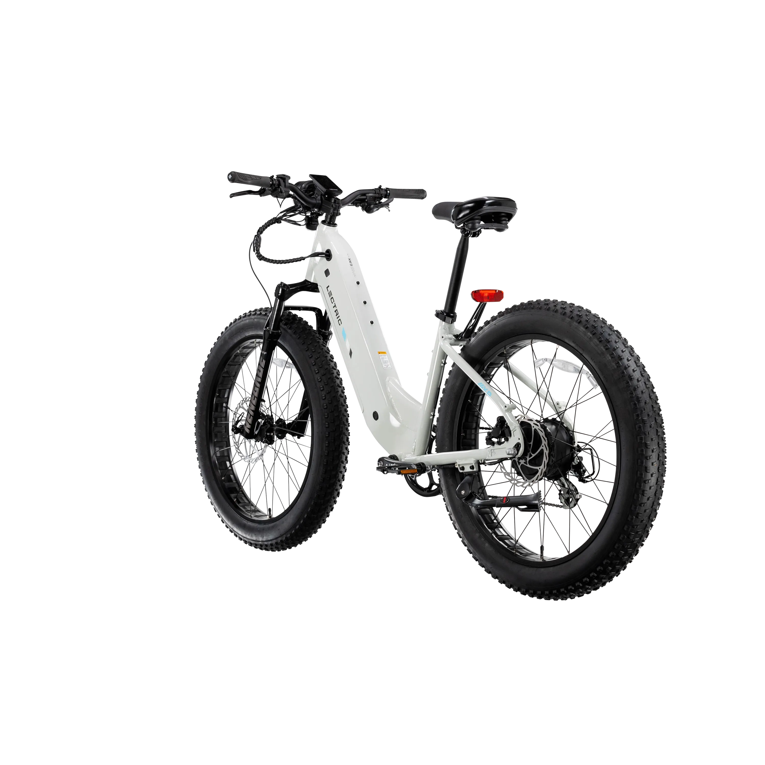 XPeak Step-Thru 2.0   FREE Rear Rack, Fenders, Elite Headlight, Suspension Seat Post ($316 Value)